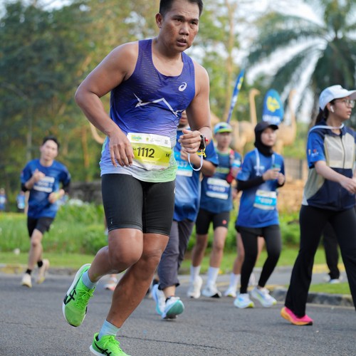 Race photo from BOGORUN 2026