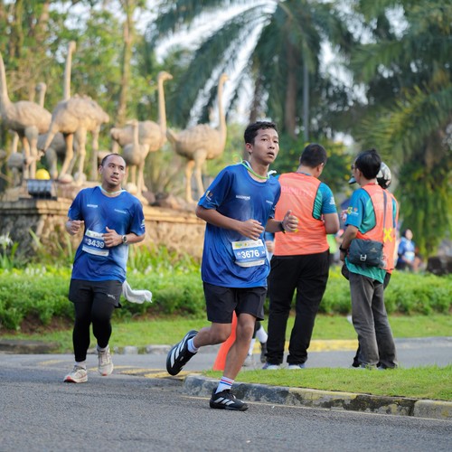 Race photo from BOGORUN 2026