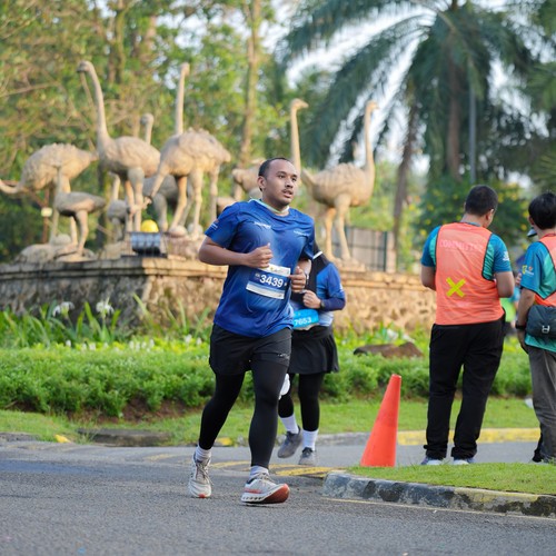 Race photo from BOGORUN 2026