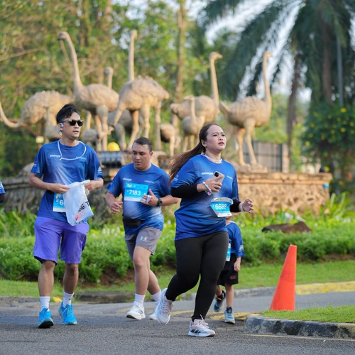 Race photo from BOGORUN 2026