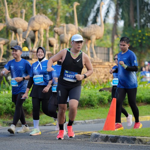 Race photo from BOGORUN 2026