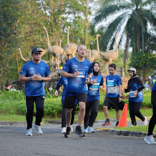 Race photo from BOGORUN 2026
