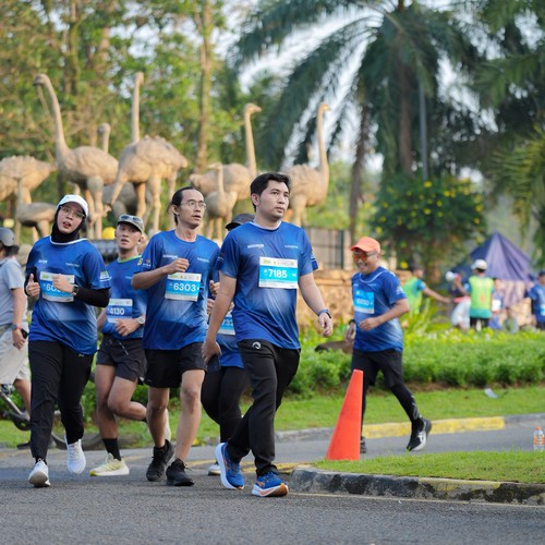 Race photo from BOGORUN 2026
