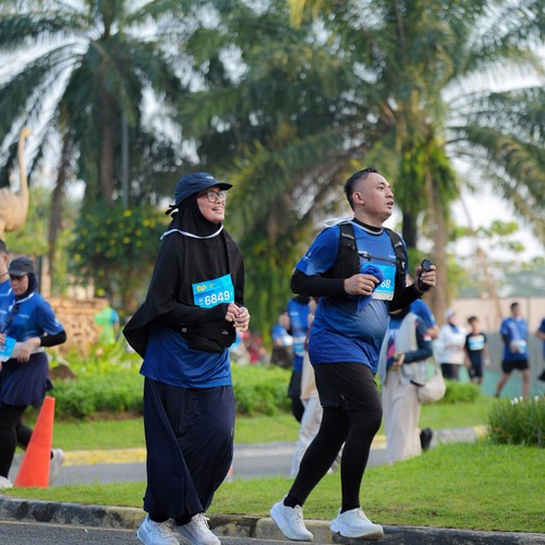 Race photo from BOGORUN 2026