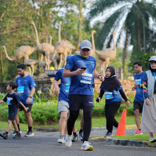 Race photo from BOGORUN 2026