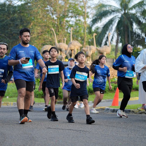 Race photo from BOGORUN 2026