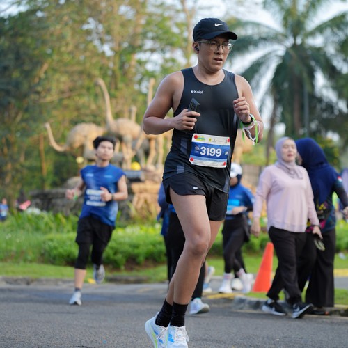 Race photo from BOGORUN 2026