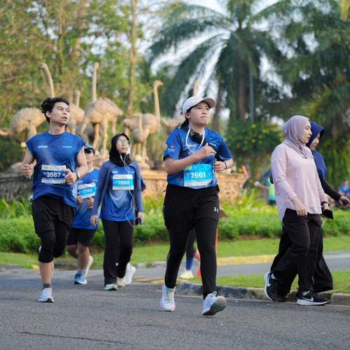 Race photo from BOGORUN 2026