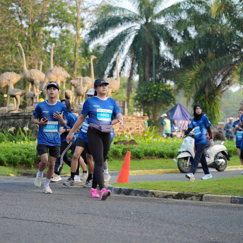 Race photo from BOGORUN 2026