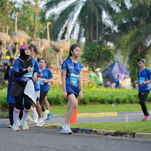 Race photo from BOGORUN 2026