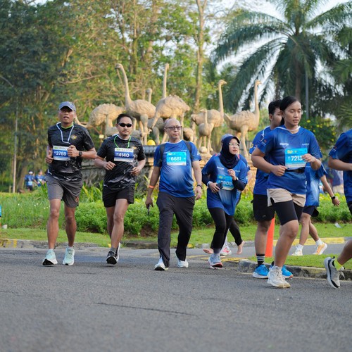 Race photo from BOGORUN 2026