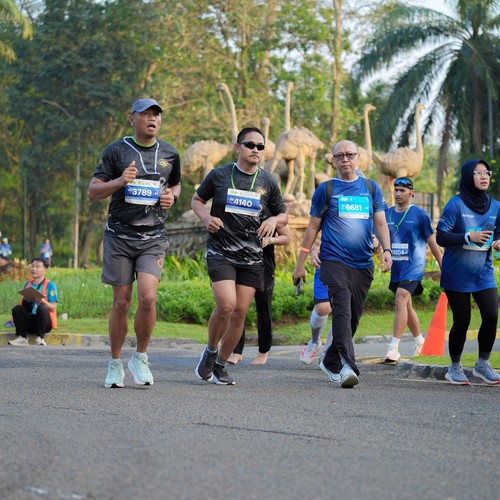 Race photo from BOGORUN 2026