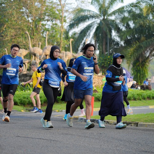 Race photo from BOGORUN 2026