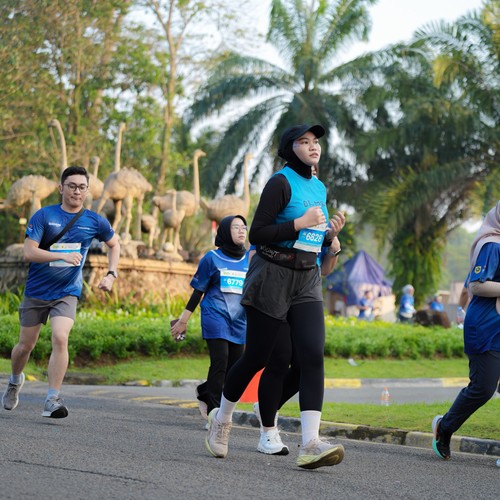 Race photo from BOGORUN 2026