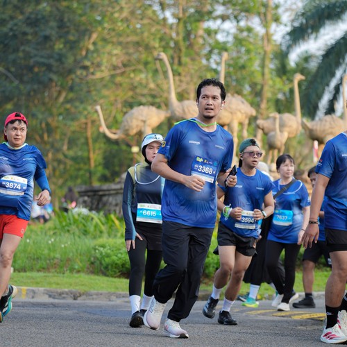Race photo from BOGORUN 2026