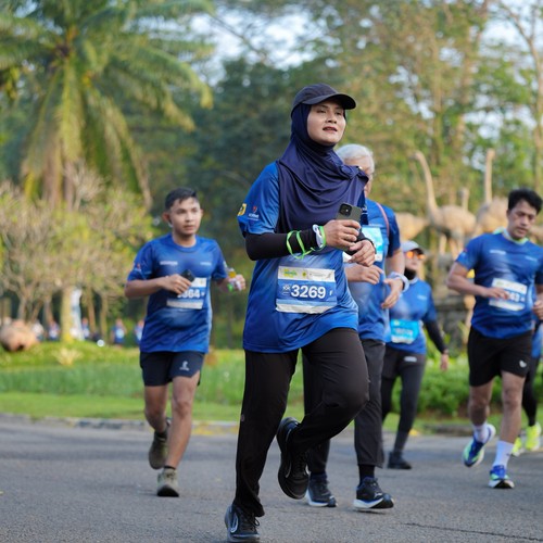 Race photo from BOGORUN 2026