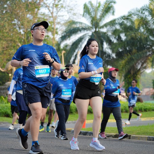 Race photo from BOGORUN 2026