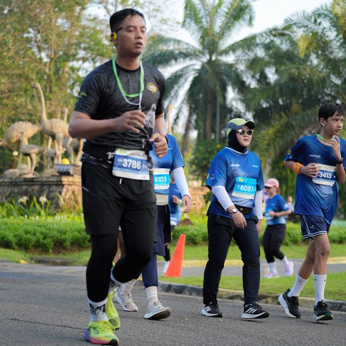 Race photo from BOGORUN 2026