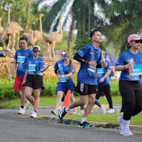 Race photo from BOGORUN 2026