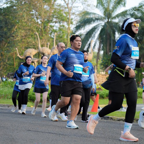 Race photo from BOGORUN 2026