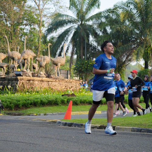 Race photo from BOGORUN 2026