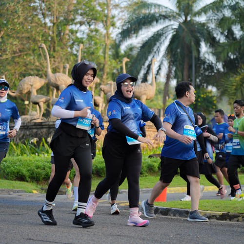 Race photo from BOGORUN 2026