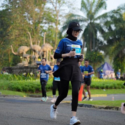 Race photo from BOGORUN 2026