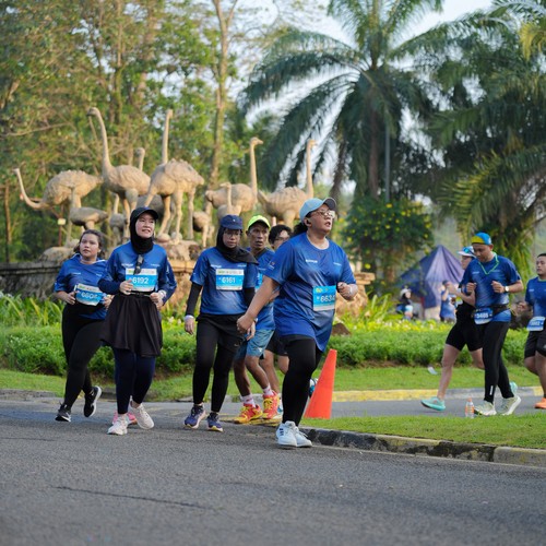 Race photo from BOGORUN 2026