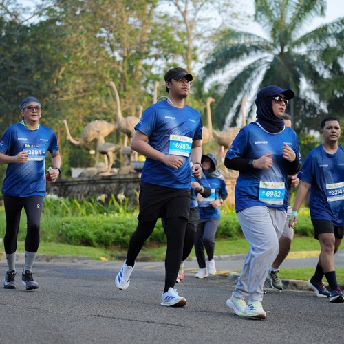 Race photo from BOGORUN 2026