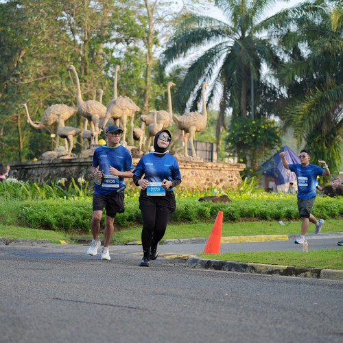 Race photo from BOGORUN 2026