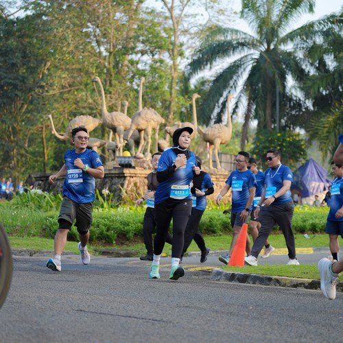 Race photo from BOGORUN 2026
