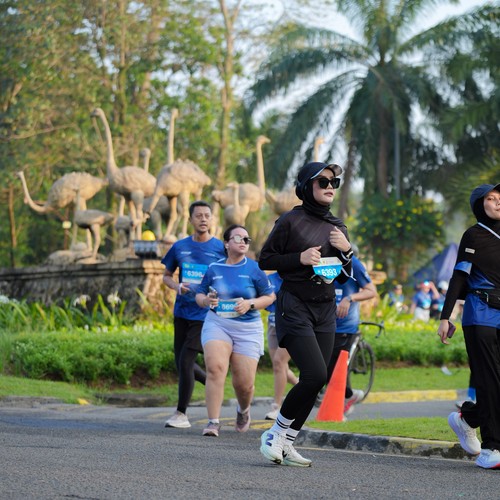 Race photo from BOGORUN 2026