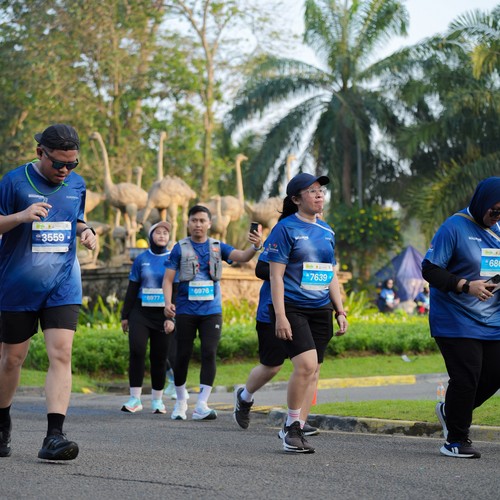 Race photo from BOGORUN 2026