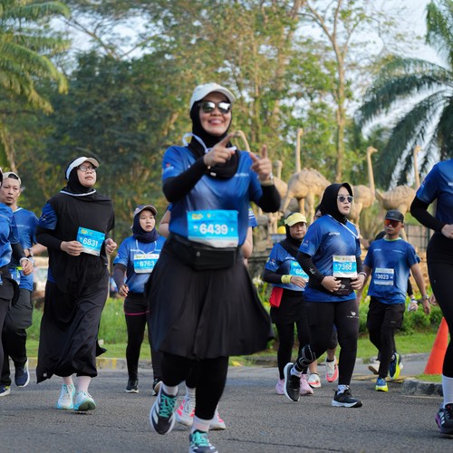 Race photo from BOGORUN 2026
