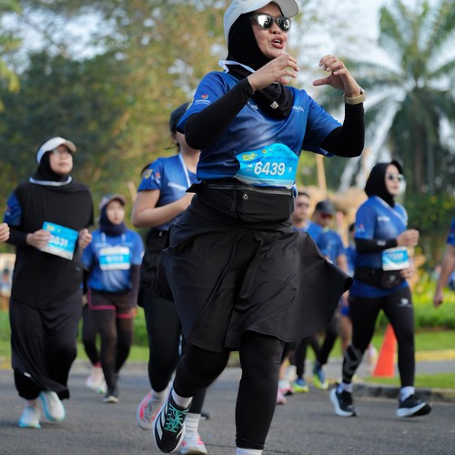 Race photo from BOGORUN 2026