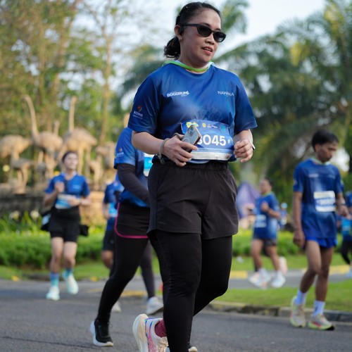 Race photo from BOGORUN 2026