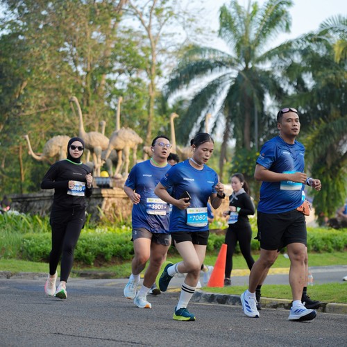 Race photo from BOGORUN 2026