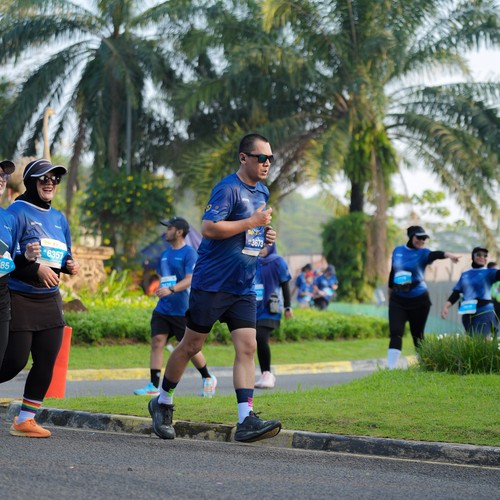 Race photo from BOGORUN 2026