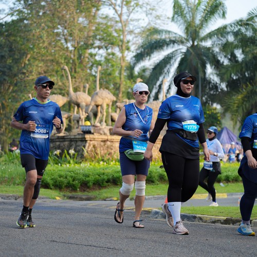 Race photo from BOGORUN 2026