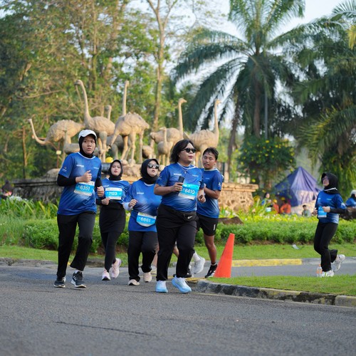 Race photo from BOGORUN 2026