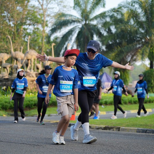 Race photo from BOGORUN 2026