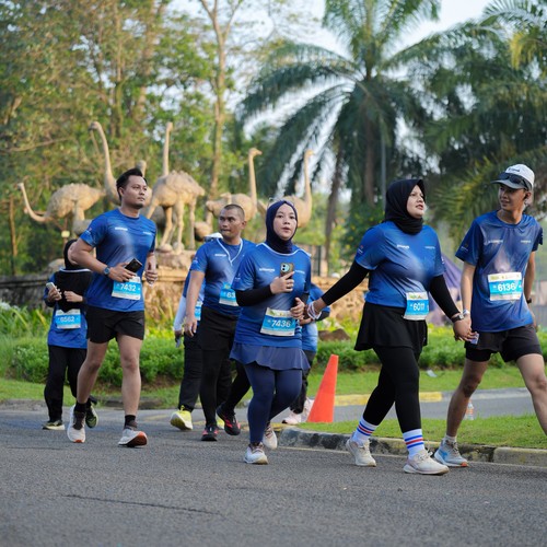 Race photo from BOGORUN 2026