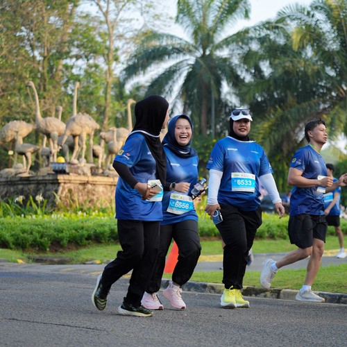Race photo from BOGORUN 2026