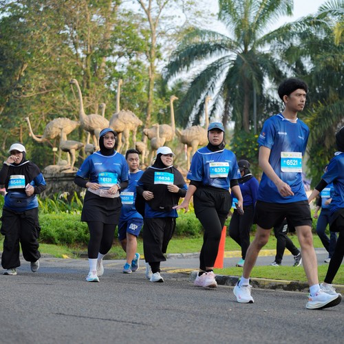 Race photo from BOGORUN 2026