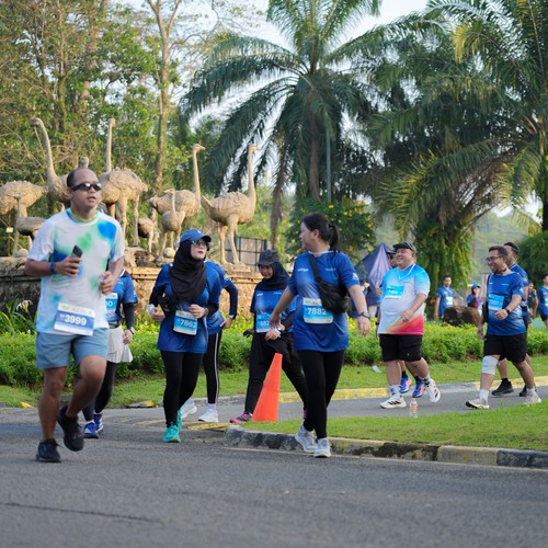 Race photo from BOGORUN 2026