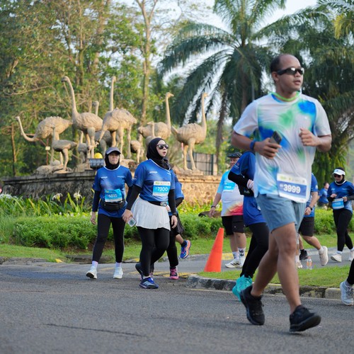 Race photo from BOGORUN 2026
