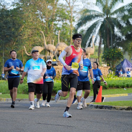 Race photo from BOGORUN 2026