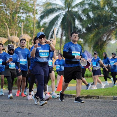 Race photo from BOGORUN 2026
