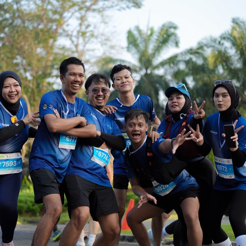 Race photo from BOGORUN 2026