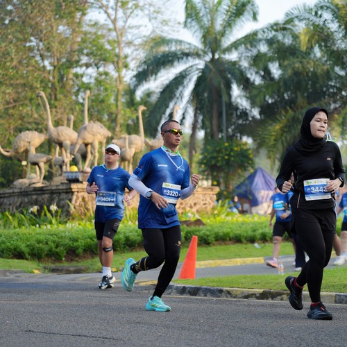Race photo from BOGORUN 2026